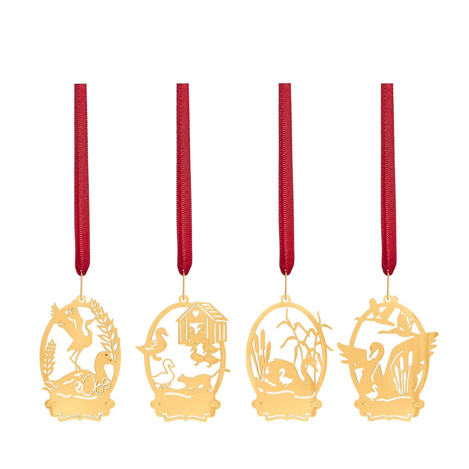 Ophæng 4 stk. Den grimme Ælling